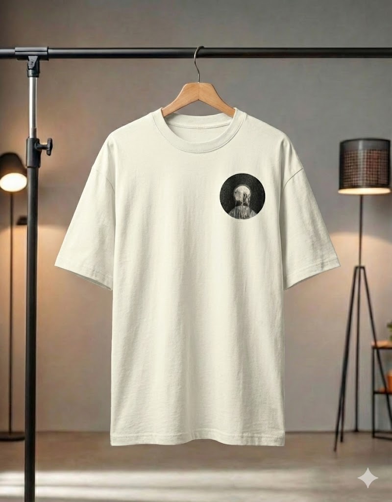 melting skull | Unisex Oversized Classic T-Shirt