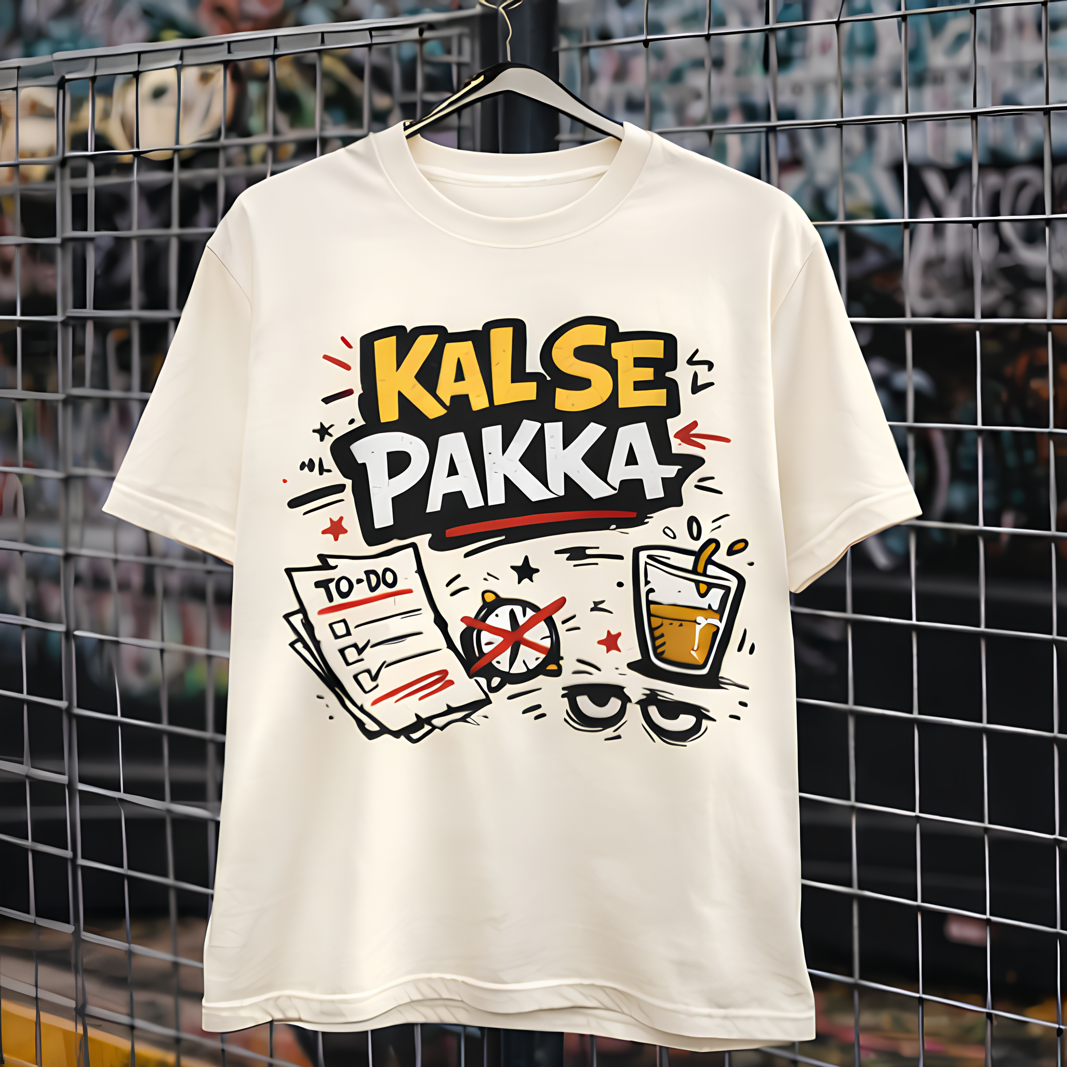 Kal Se Pakka Regular Fit Tee