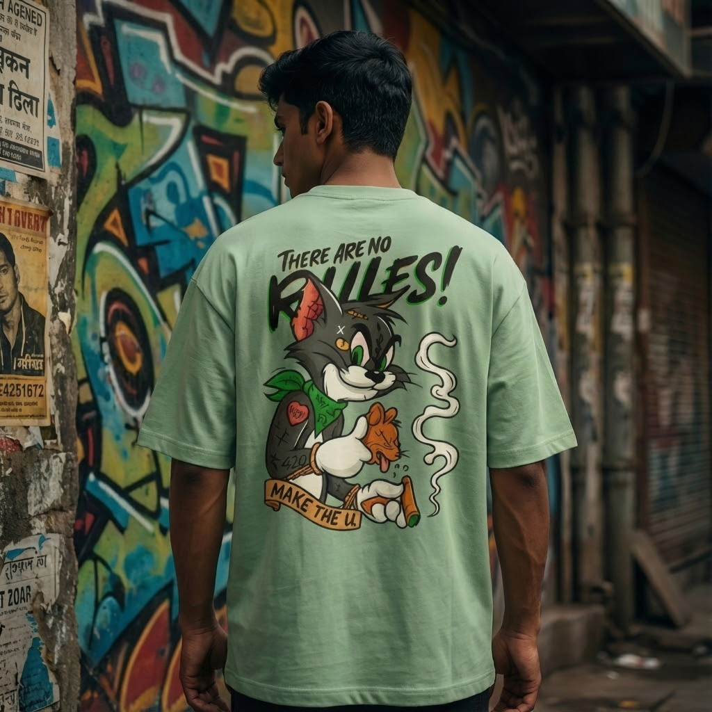 Rulebreaker Oversized Tee | Unisex Terry Oversized Tee